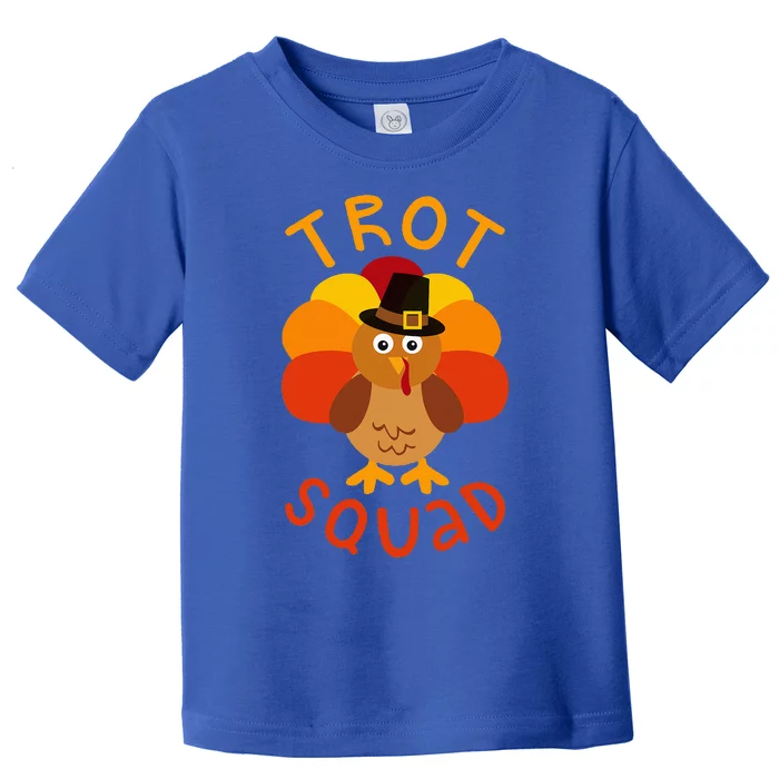 Trot Squad Turkey Pilgrim Costume Toddler T-Shirt