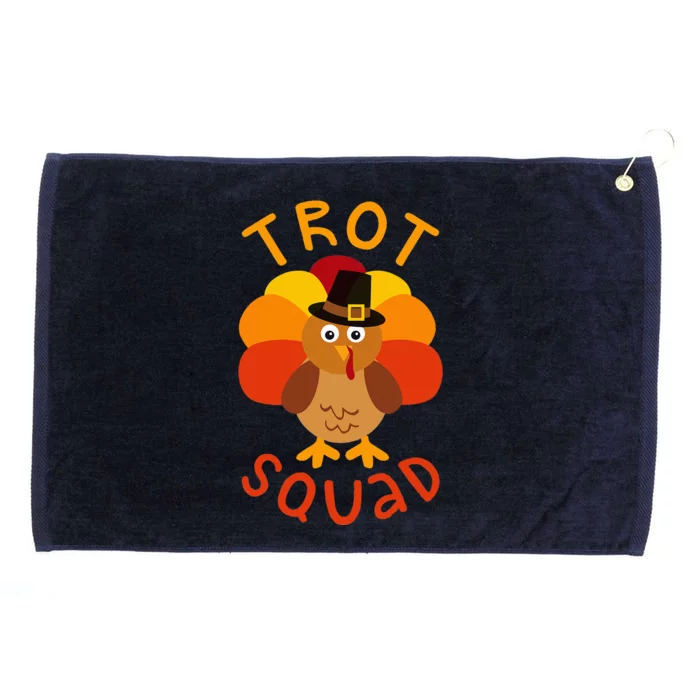 Trot Squad Turkey Pilgrim Costume Grommeted Golf Towel