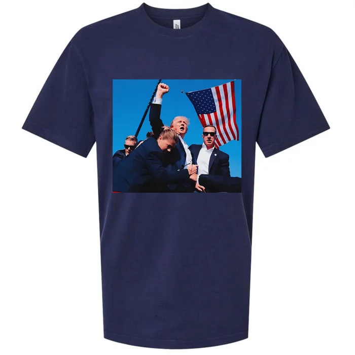 Trump Shot Trump Shooting Trump 2024 Sueded Cloud Jersey T-Shirt