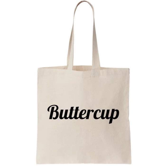 That Says The Word Buttercup On It Cute Gift Tote Bag