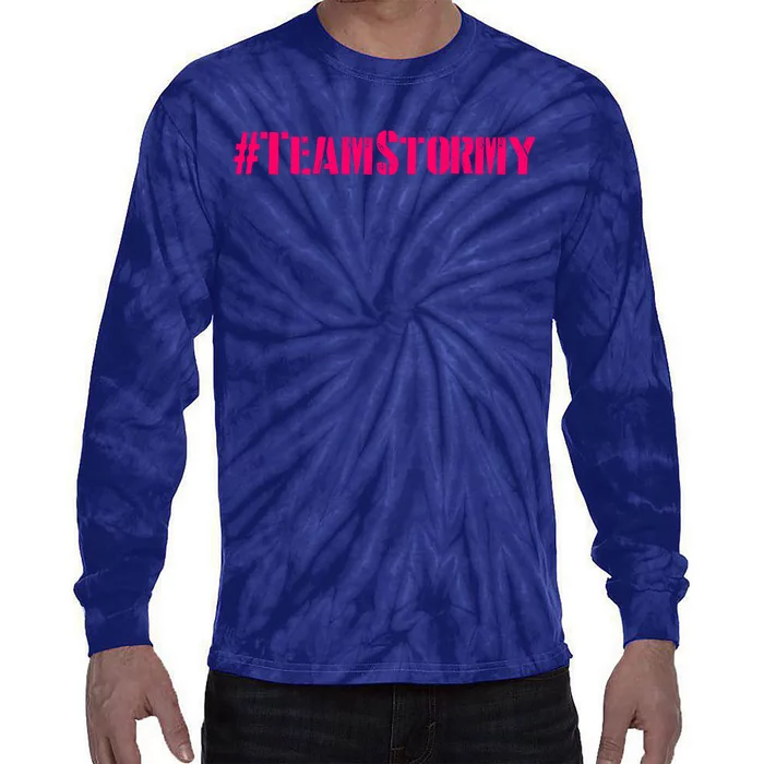 Team Stormy Tie-Dye Long Sleeve Shirt