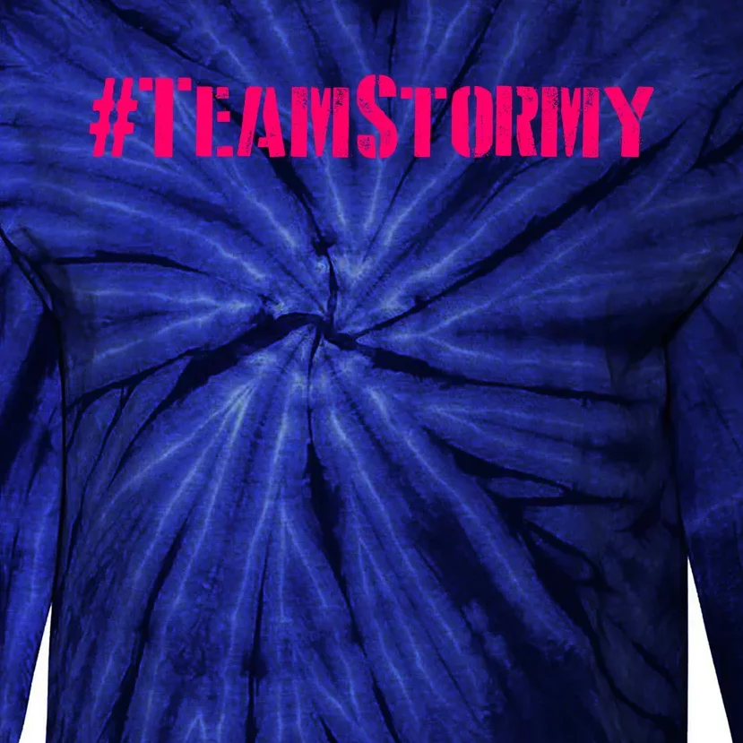 Team Stormy Tie-Dye Long Sleeve Shirt