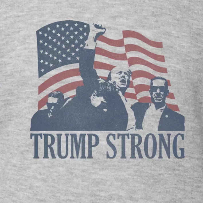 Trump Strong Toddler Sweatshirt