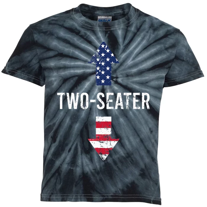 Two Seater TwoSeater 2 Seater Two Seater Kids Tie-Dye T-Shirt