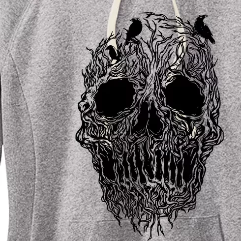 Tree Skull Women's Fleece Hoodie