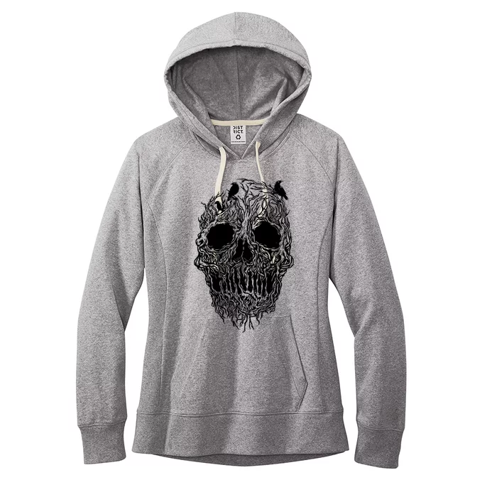 Tree Skull Women's Fleece Hoodie