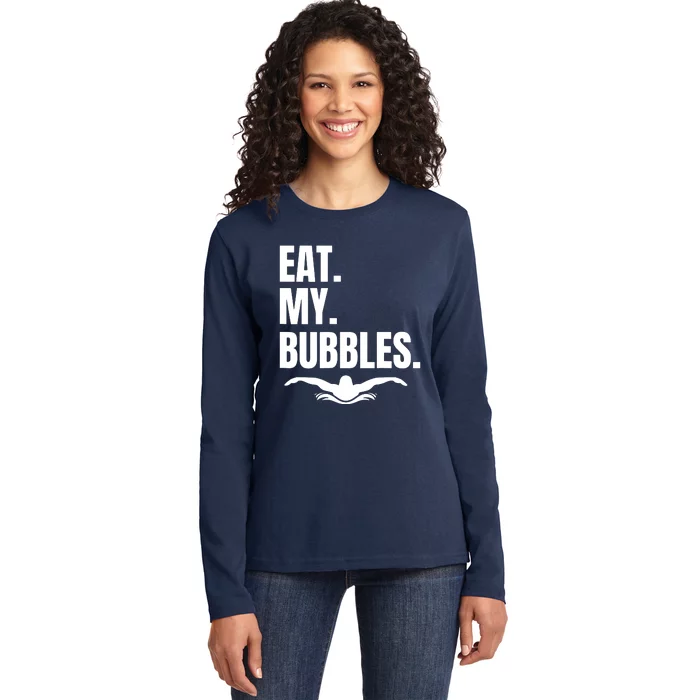 The Swim Team Great Ladies Long Sleeve Shirt