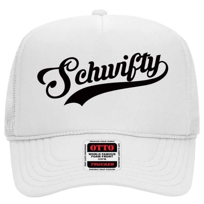 Team Schwifty High Crown Mesh Trucker Hat