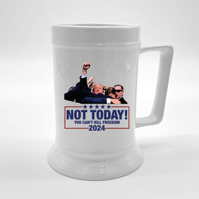 Trump Shooting Trump Assassination Trump Front & Back Beer Stein