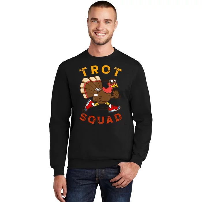 Trot Squad Thanksgiving Turkey Trot Costume Sweatshirt