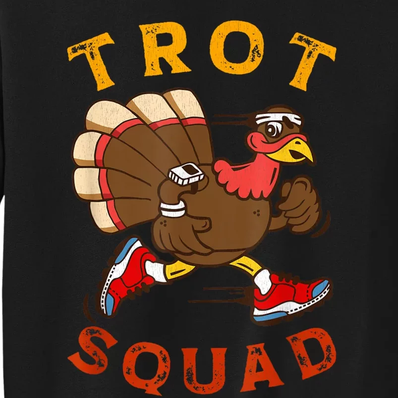 Trot Squad Thanksgiving Turkey Trot Costume Sweatshirt