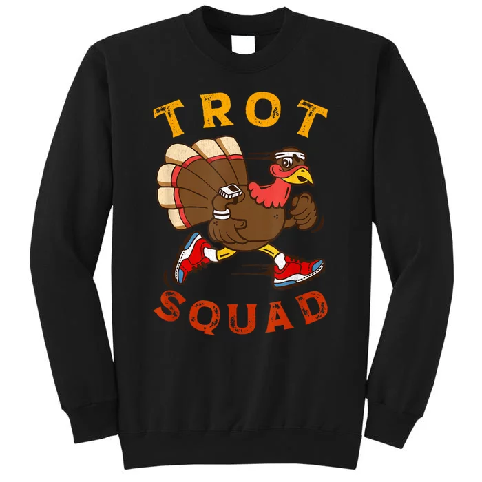 Trot Squad Thanksgiving Turkey Trot Costume Sweatshirt