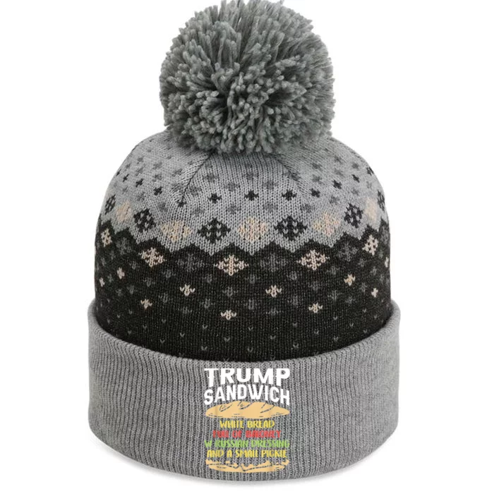 Trumps Sandwich Tshirt The Baniff Cuffed Pom Beanie