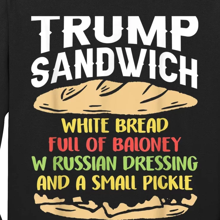 Trumps Sandwich Tshirt Long Sleeve Shirt