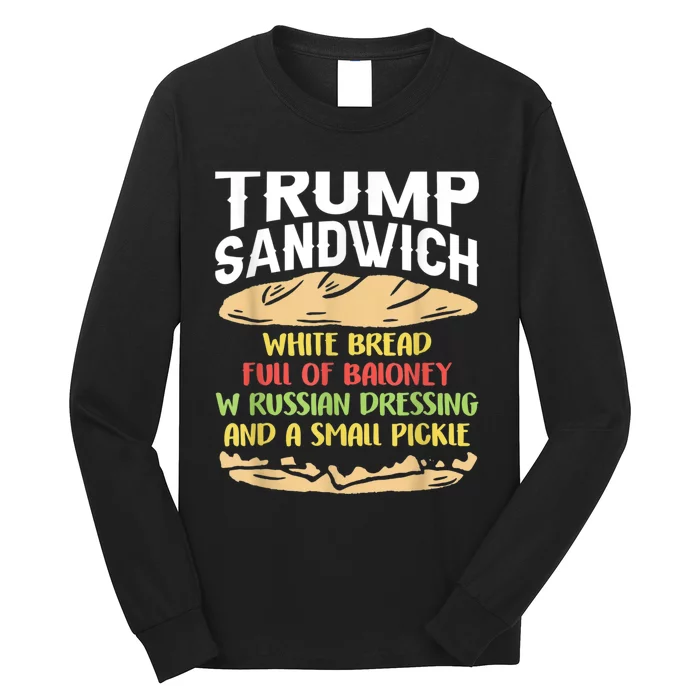 Trumps Sandwich Tshirt Long Sleeve Shirt