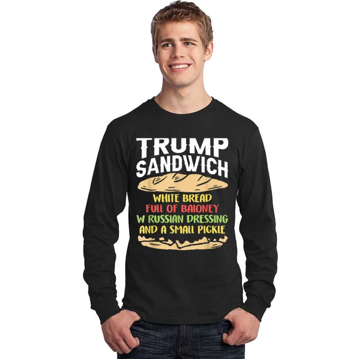 Trumps Sandwich Tshirt Tall Long Sleeve T-Shirt