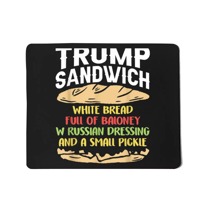 Trumps Sandwich Tshirt Mousepad