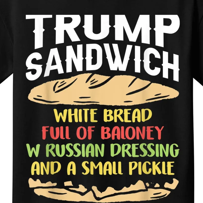 Trumps Sandwich Tshirt Kids T-Shirt