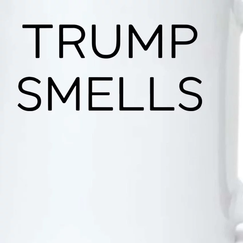 Trump Smells Trump Stinks Black Color Changing Mug