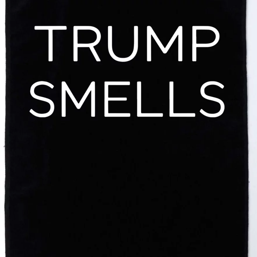 Trump Smells Trump Stinks Platinum Collection Golf Towel