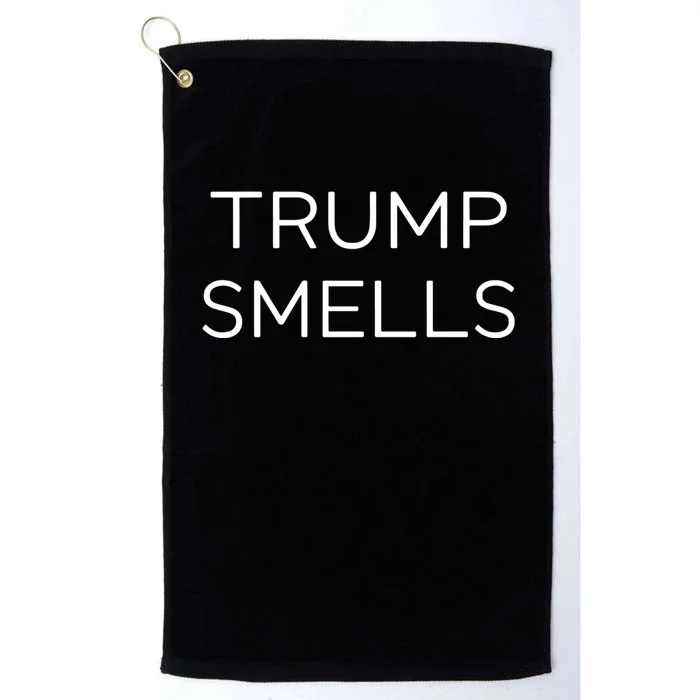 Trump Smells Trump Stinks Platinum Collection Golf Towel