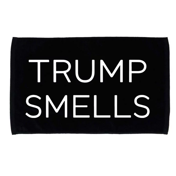 Trump Smells Trump Stinks Microfiber Hand Towel