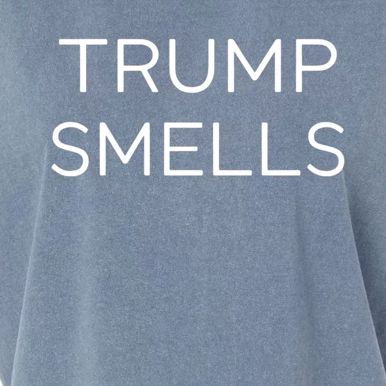 Trump Smells Trump Stinks Garment-Dyed Women's Muscle Tee