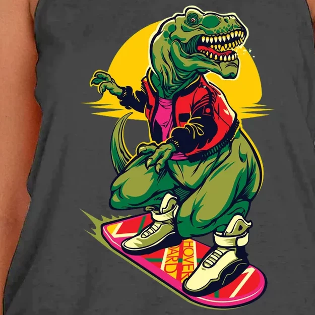 Trex Skating Women's Knotted Racerback Tank