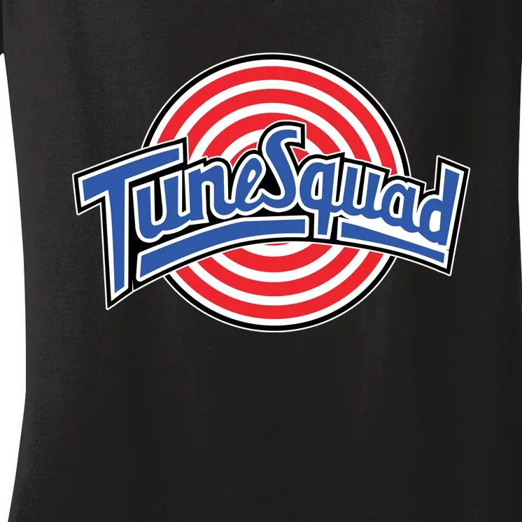 Tune Squad Women's V-Neck T-Shirt