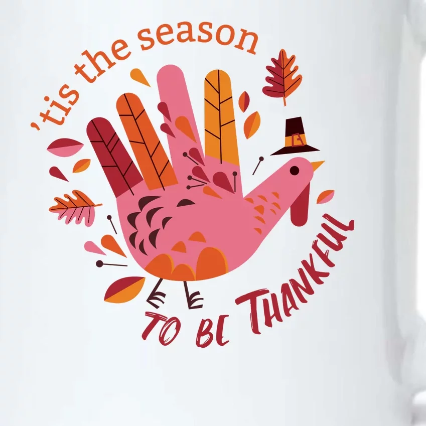 Thankful Season Turkey Black Color Changing Mug