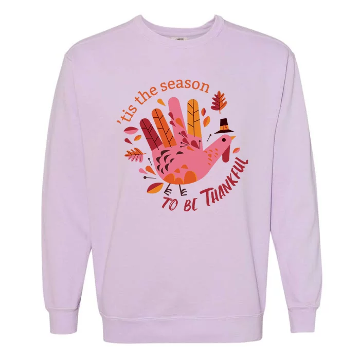 Thankful Season Turkey Garment-Dyed Sweatshirt