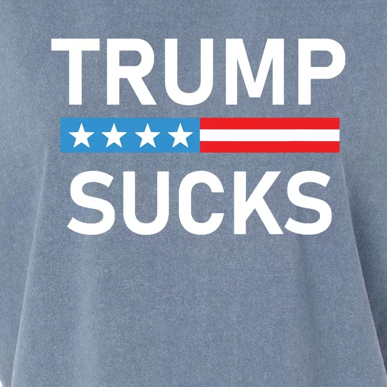 Trump Sucks Garment-Dyed Women's Muscle Tee