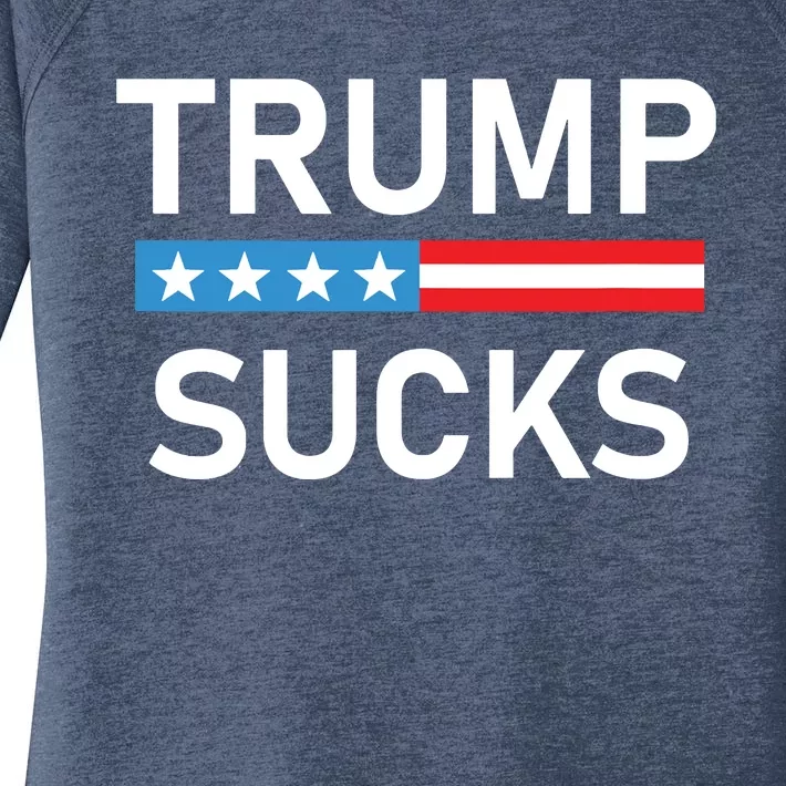 Trump Sucks Women's Perfect Tri Tunic Long Sleeve Shirt