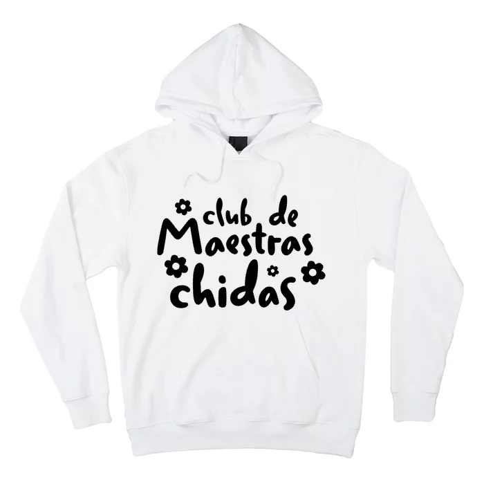 Trendy Spanish Teacher Bilingual Teacher Hoodie