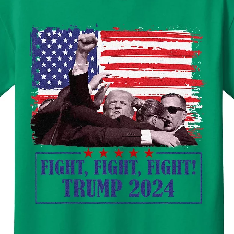 Trump Shooting Trump Assassination Trump Legends Trump 2024 Kids T-Shirt