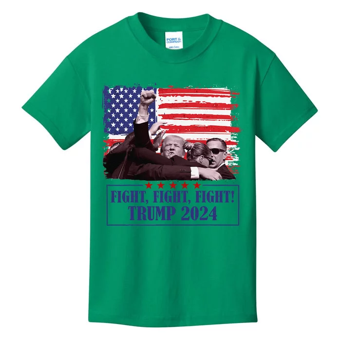 Trump Shooting Trump Assassination Trump Legends Trump 2024 Kids T-Shirt