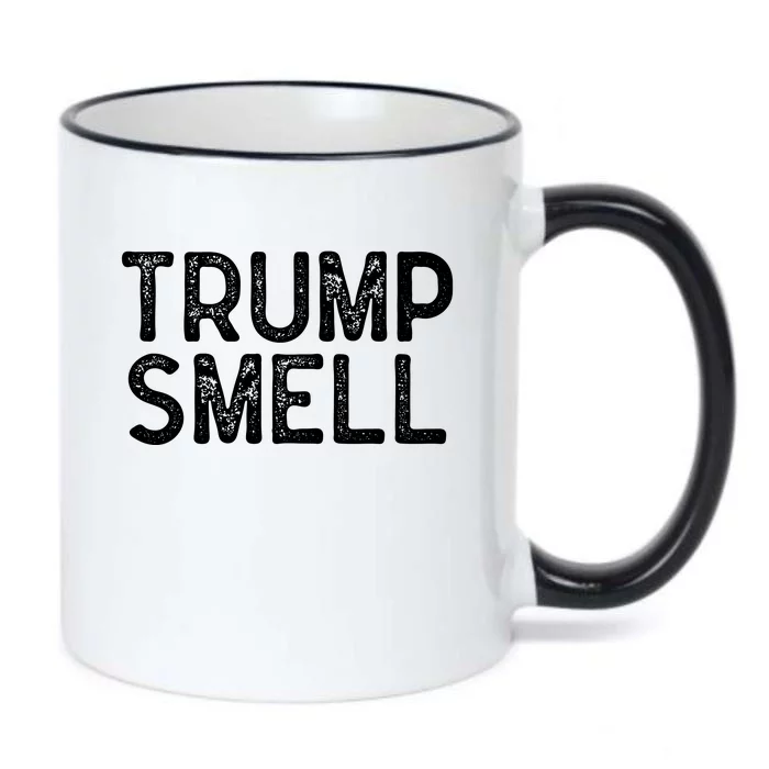 Trump Smells Trump Stinks Black Color Changing Mug