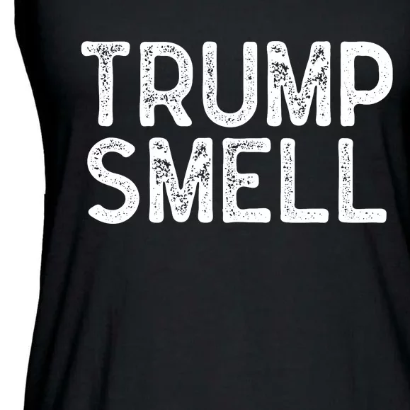 Trump Smells Trump Stinks Ladies Essential Flowy Tank