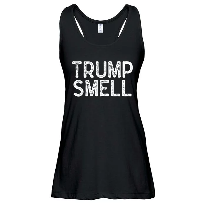 Trump Smells Trump Stinks Ladies Essential Flowy Tank