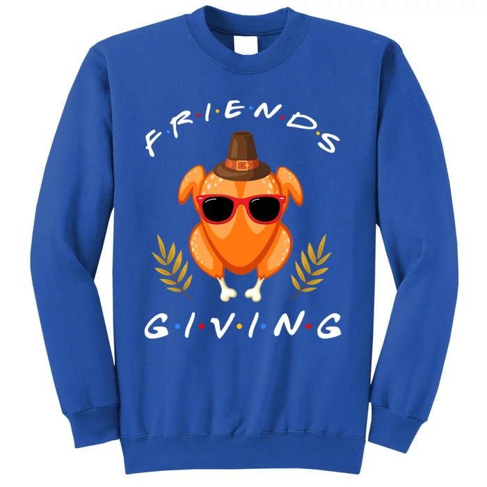 Turkey Squad Team Thanksgiving Friend Gift Tall Sweatshirt