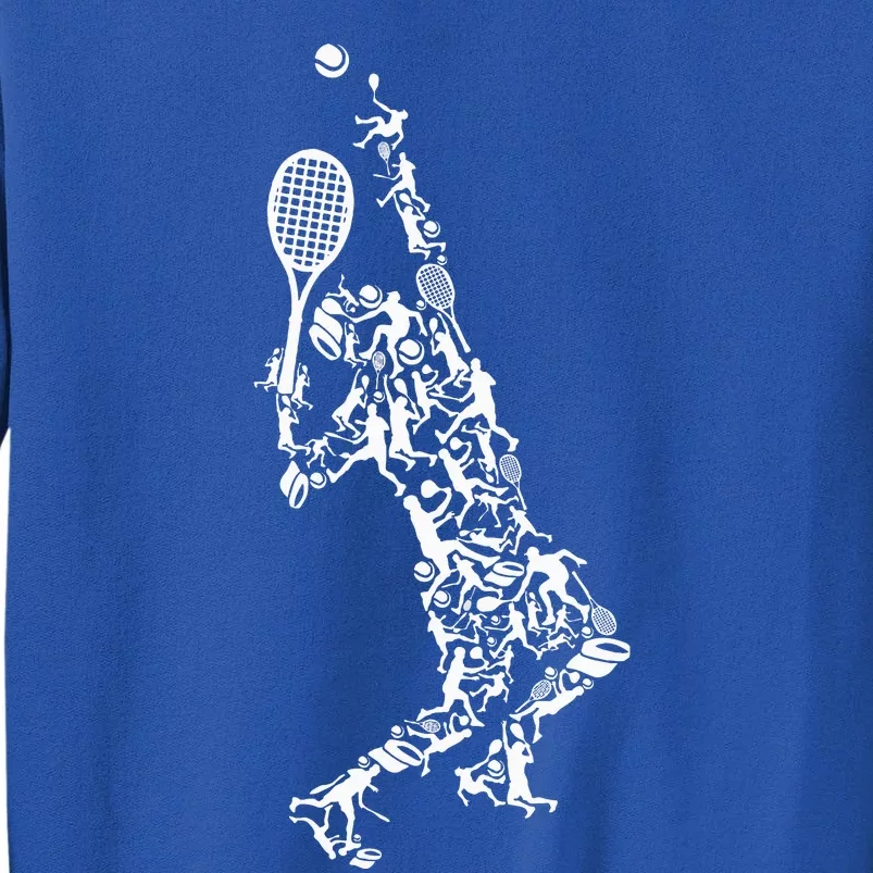 Tennis Silhouette Tall Sweatshirt