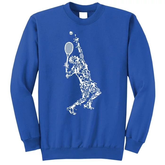 Tennis Silhouette Tall Sweatshirt