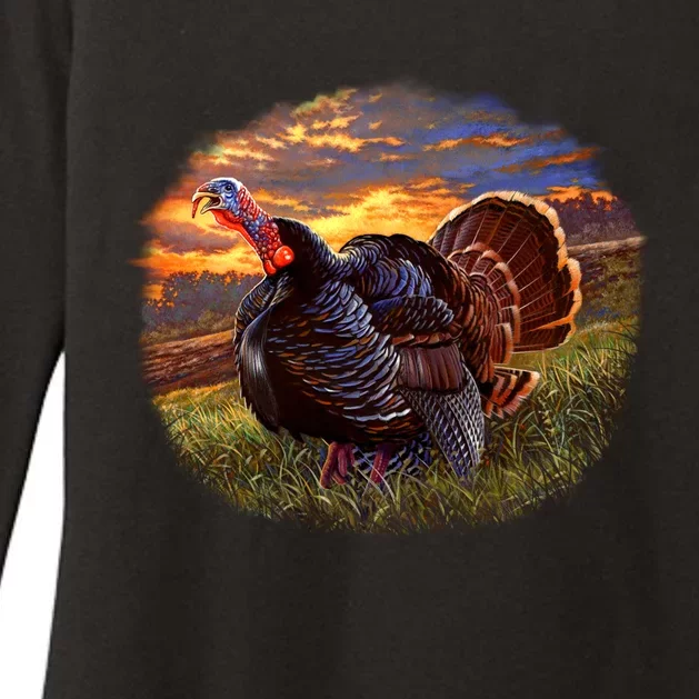 The Sunrise Turkey Womens CVC Long Sleeve Shirt