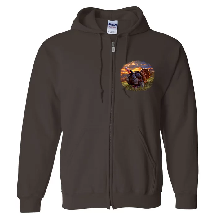 The Sunrise Turkey Full Zip Hoodie