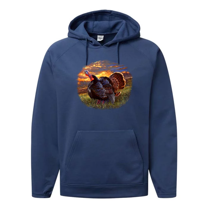 The Sunrise Turkey Performance Fleece Hoodie