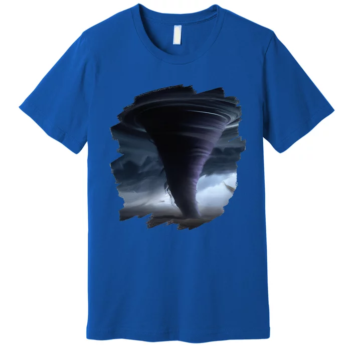 Tornado Storm Tornados Nature Weather Chaser Meteorologist Premium T-Shirt