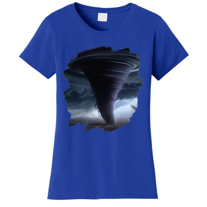 Tornado Storm Tornados Nature Weather Chaser Meteorologist Women's T-Shirt