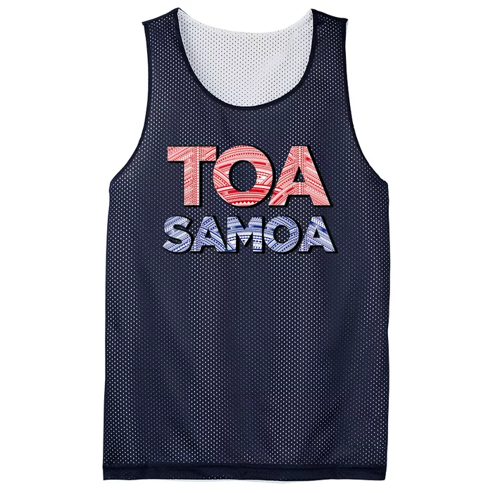 Toa Samoa Mesh Reversible Basketball Jersey Tank