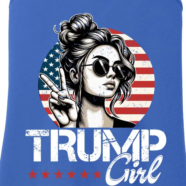 Trump Support Trump Vance For President 2024 Funny Gift Ladies Essential Tank