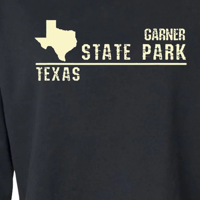 TX Souvenir Texas Garner State Park Cropped Pullover Crew